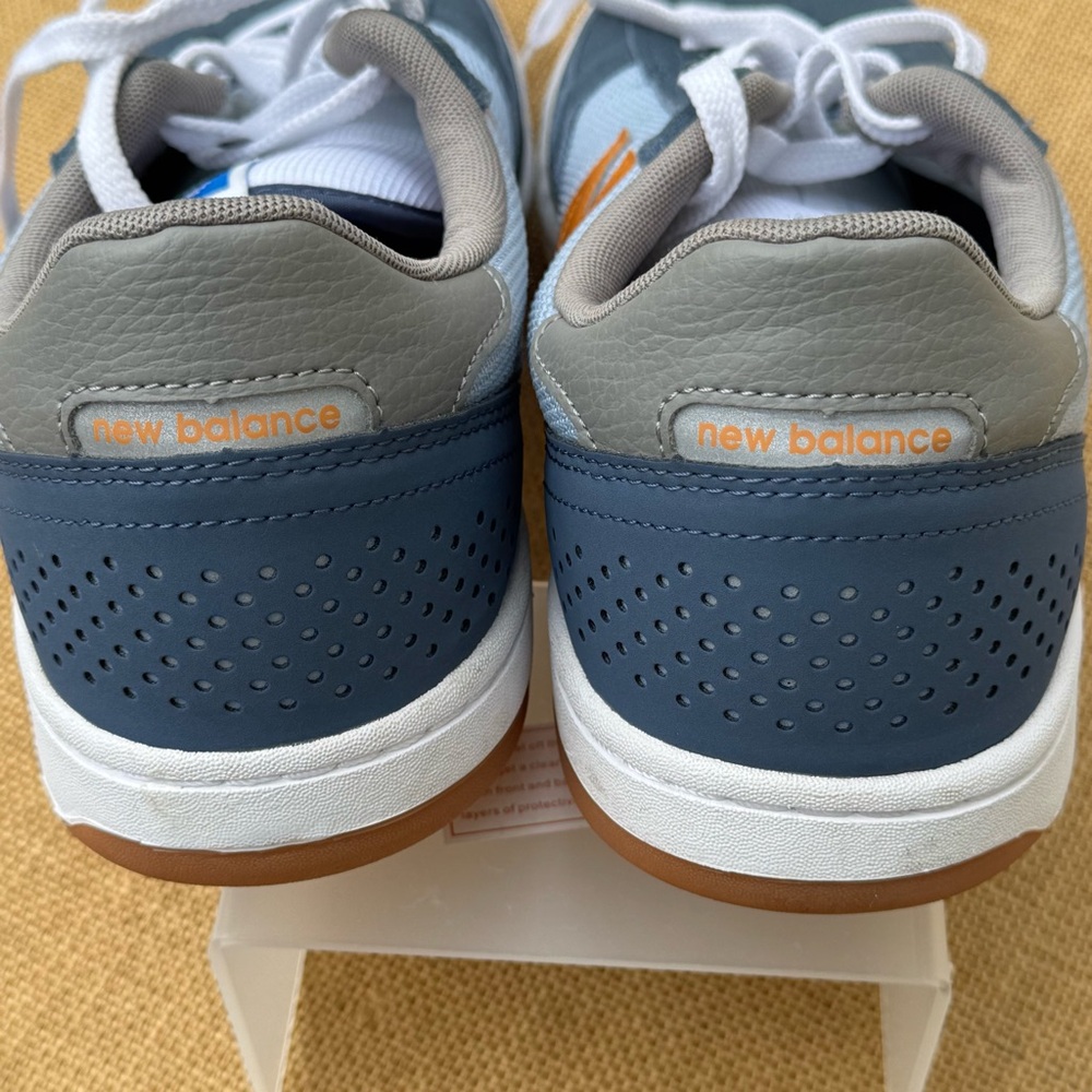 New Balance Numeric 440 Men’s Size 13 Blue Orange Skate Shoes NM440WON Gum Sole - Picture 8 of 11